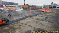 December 2019 - Applying Asphalt to Utility Trenches and Large Potholes 