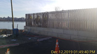 December 2019 - Restoration of Privacy Fencing South of Pier Building