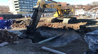 January 2020 - Soil Solidification in Front of Pier Building