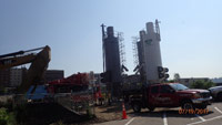 July 2017 - Relocation of the batch plant to the east side of River Road 