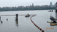 May 2018 - Absorbent Boom Replacement in River
