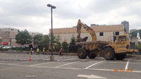 June 2018 - Paving Over Temporary Utility Trench in South Parking Lot