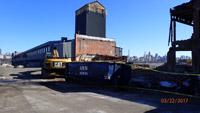 March 2017 - Looking southeast toward the former 115 River Road building after demolition of the first 100-feet of building
