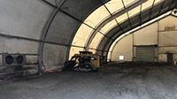 March 2020 - Temporary Cap Installation in Bulkhead Tent