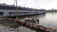 May 2020 - Absorbent Boom Replacement on South Side of Pier Building