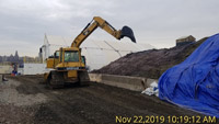 November 2019 - Reshaping Soil Stockpile