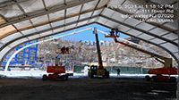 February 2021 - Disassembly of Southwest Tent