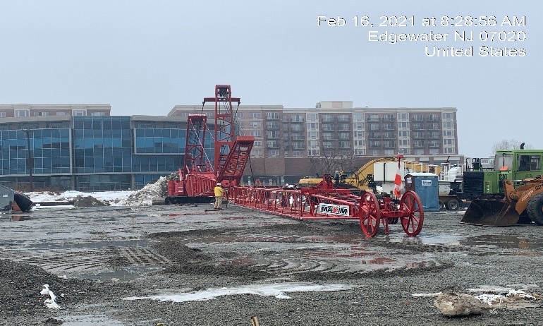 February 2021 - Demobilization of the Maxim Crane